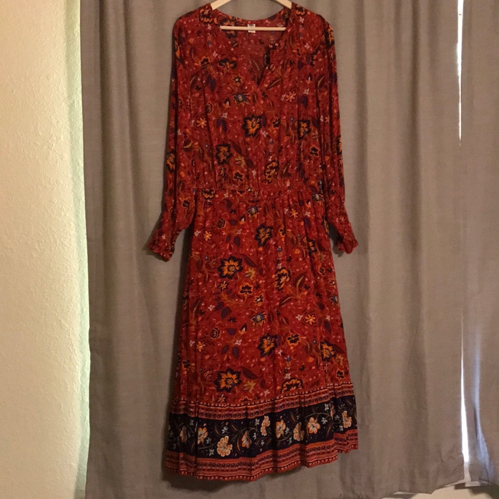 Boho maxi dress
